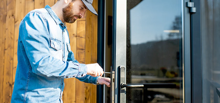 Frameless Glass Storefront Door Locks Replacement in Cicero, IL